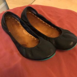 Tieks black flats! Size 9